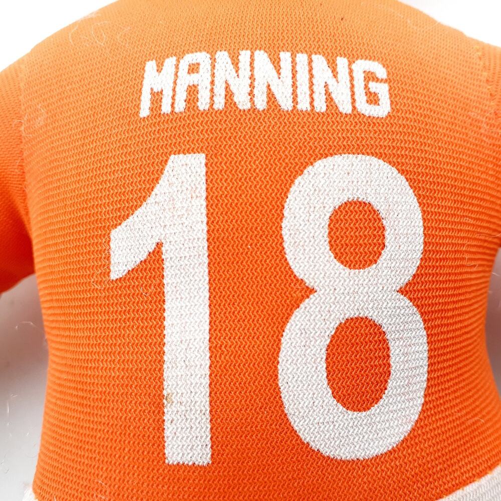 Bleacher Creatures Plush Peyton Manning #18 Broncos Jersey 10 Inch - Picture 3 of 8